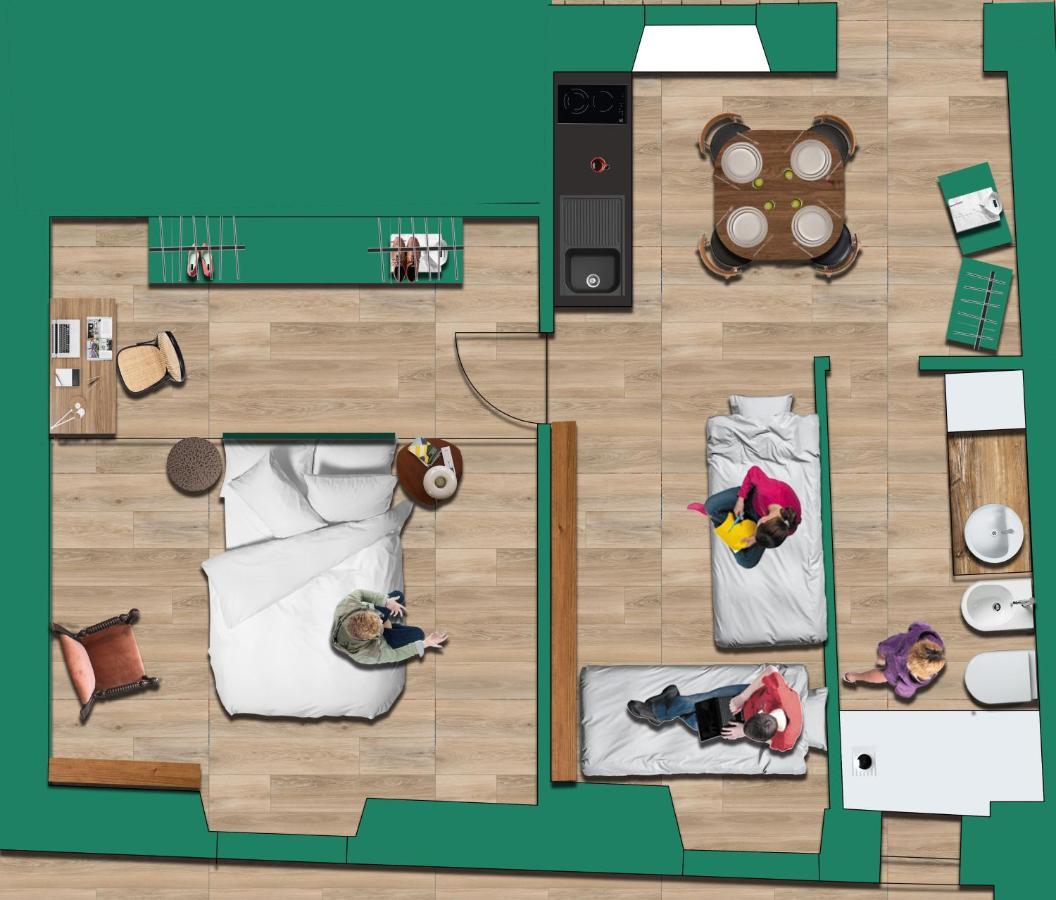 Rasella44, Green Apartment Rzym Zewnętrze zdjęcie